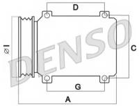 Компрессор кондиционера Denso DCP50242