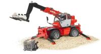 Погрузчик колесный Bruder Manitou MRT 2150 с телескопическим ковшом