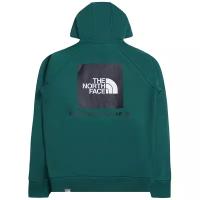 Толстовка The North Face M Raglan Red Box Hoodie Evergreen