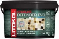 Litokol Затирка для швов LITOKOL STARLIKE Defender EVO S.115 Grigio Seta 1,0кг