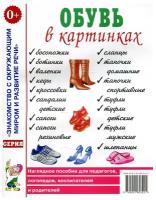 Обувь в картинках. Наглядное пособие для педагогов, логопедов, воспитателей и родителей