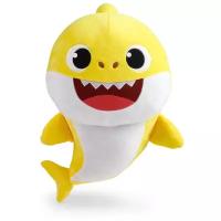 Мягкая игрушка WowWee Pinkfong Baby Shark, 15 см, желтый