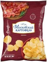 Чипсы Московский КАРТОФЕЛЬ картофельные, бекон, 130 г, 16 уп