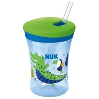 Поильник с трубочкой NUK Action Cup Color Change, 230 мл