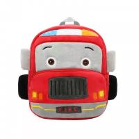 Детский рюкзак KAKOO Машинки - Пожарная машина AW0023-02 Animal World