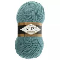 Пряжа Alize Lanagold, 49 % шерсть, 51 % акрил, 100 г, 240 м, 1 шт., 386 лазурный