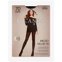 Матовые колготки с микрофиброй Incanto MICRO VELVET 70, размер 2, цвет Черный