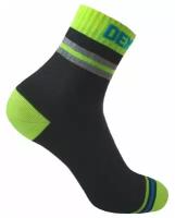 Водонепроницаемые носки DexShell Pro visibility Cycling M (39-42) Зеленая полоска