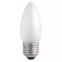 Лампа накаливания Е27 Лампы накаливания / B35 240V 40W E27 frosted Jazzway (3320560), цена за 1 шт