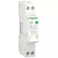 Дифференциальный автомат Schneider Electric Resi9 18мм 2П 30 мА C 6 кА AC электромеханический 6 А