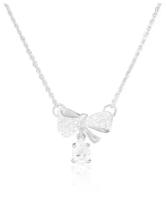 PLATINA jewelry Золотое колье с вставками Swarovski 07-0172-00-501-1120-38