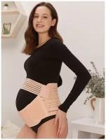 Бандаж для беременных до и послеродовой 4 в 1 корсетный пояс утягивающий корректирующее для спины