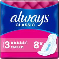 Always прокладки Classic Maxi Dry, 5 капель