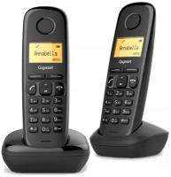 Радиотелефон DECT Gigaset A170 DUO черный