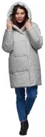 Куртка MFIN зимняя, средней длины, силуэт прямой, ветрозащитная, капюшон