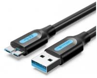 Кабель USB3.0 тип А(m)-microB 3м Vention (COPBI)