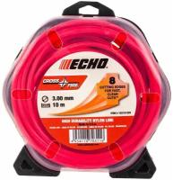 Корд триммерный Echo Cross Fire Line 3,0 мм*10 м (крест)