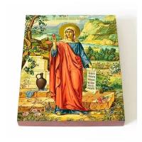 Равноапостольная Мария Магдалина, икона на доске 13*16,5 см