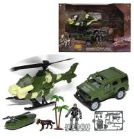 Игровой набор Abtoys Боевая сила Военная техника с фигуркой и аксессуарами