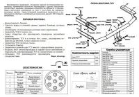 ORIS 5505-A Фаркоп для Honda CR-V 1997-2002/2 1шт