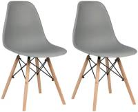 Стул Florence в стиле EAMES темно-серый, 2 шт