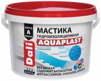 Мастика гидроизоляционная Dali Aquaplast, универсальная, акриловая, 2,5 л