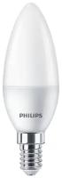 Лампа светодиодная Philips Свеча, E14, C37