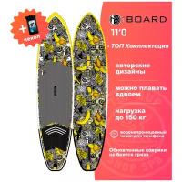 Надувная SUP доска Iboard 11.0 — Банан