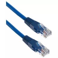 Сетевой кабель ExeGate UTP cat.5e 0.5m Blue UTP-RJ45-RJ45-5e-0,5M-LSZH-BL 286380