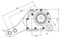 Рычаг тормоза регулировочный TRIALLI ZF 2518