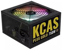 Блок питания AeroCool KCAS PLUS GOLD 750W черный BOX