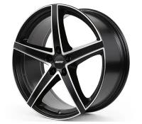 Литые колесные диски Alutec RAPTR 8x18 5x112 ET34 D70.1 Racing Black Front Polished (RR80834B73-5)