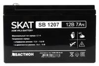 Бастион Аккумулятор свинцово-кислотный SKAT SB 1207