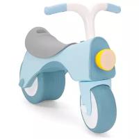 Детская каталка-толокар Arolo Little Racer 3в1 с безопасными колесами, встроенной музыкой и фонарем, цвет голубой