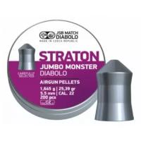 Пульки JSB Diabolo Straton Jumbo Monster 5,5 мм (5,51) (200 шт) JSBSJM JSB JSBSJM