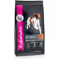 Eukanuba Dog для взрослых собак средних пород Курица, 15 кг