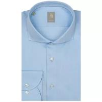 Рубашка JACQUES BRITT, размер 46, голубой