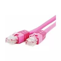 Патч-корд UTP CAT5e Cablexpert PP12-2M/RO RJ-45 кабель 2 метра, розовый