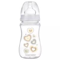 Canpol Babies Бутылочка антиколиковая с широким горлом EasyStart Newborn Baby 240 мл, с 3 месяцев, бесцветный