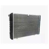 Радиатор охлаждения ГАЗель алюминиевый 2-рядный, рамка с 1999 г, прамо 3302-1301012
