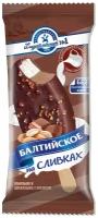 Мороженое Балтийское эскимо ваниль-шоколад с арахисом