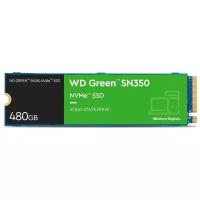 SSD диск Western Digital Green SN350 M.2 2280 480 Gb PCIe Gen3 x4 NVMe TLC (WDS480G2G0C)