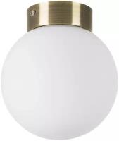 Потолочный светильник круглый в форме шара бронза Lightstar Globo 812011