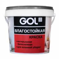 Акриловая влагостойкая краска для стен Palizh GOL ВД-АК-2180 белоснежная 167 1,4 кг 11605772