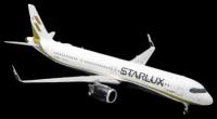 Самолет JC Wings Airbus A321neo Starlux Airlines EW221N001 1:200, 22 см