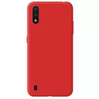 Накладка силикон Deppa Gel Color Case для Samsung Galaxy A01 A015 Red арт.87448