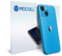Гидрогелевая защитная пленка MOCOLL для задней панели Apple iPhone 13 Mini Металлик Голубой
