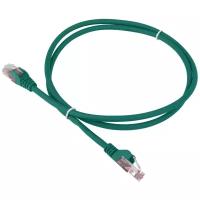 Патч-корд Lanmaster LAN-PC45 RJ-45 (m) - RJ-45 (m) CAT6 U/UTP, 2 м, 1 шт., зеленый