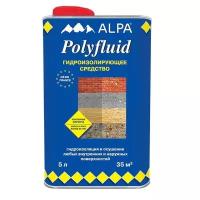 Средство гидроизолирующее Alpa Polyfluid 5 л