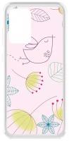 Чехол-накладка Krutoff Clear Case Женский день - Цветочный паттерн 5 для Samsung Galaxy A52 (A525)
